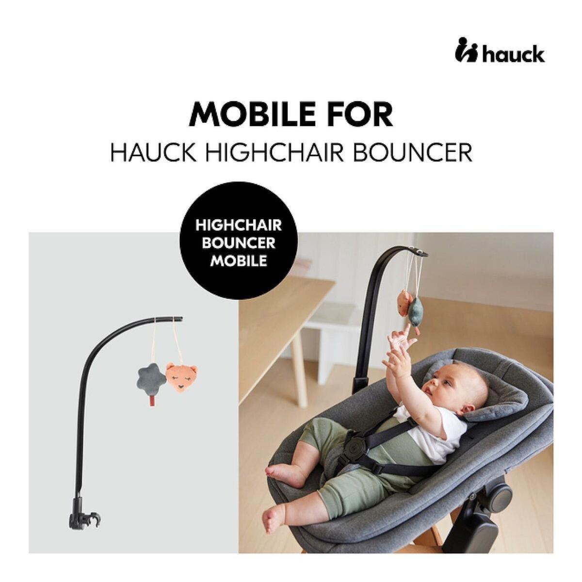 HAUCK Hochet pour Chaise-haute Bouncer Mobile