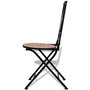 Voir la diapositive 3 : VIDAXL Chaises pliables de bistro 2 pcs Ceramique Terre cuite