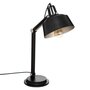 Voir la diapositive 1 : ATMOSPHERA Lampe à Poser Arc Design  Deep Soul  55cm Noir