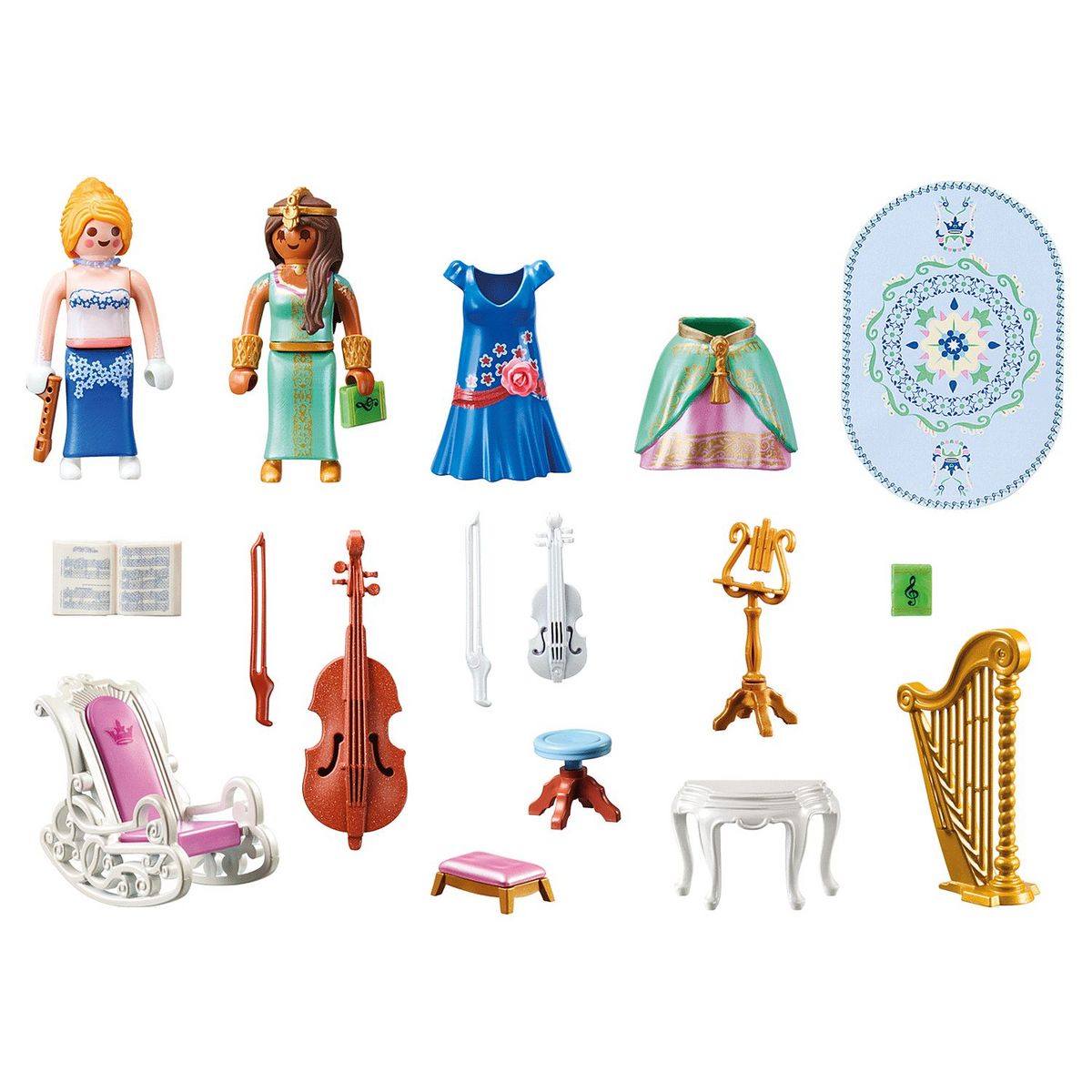 PLAYMOBIL 70452 - Princess - Salle de musique du palais
