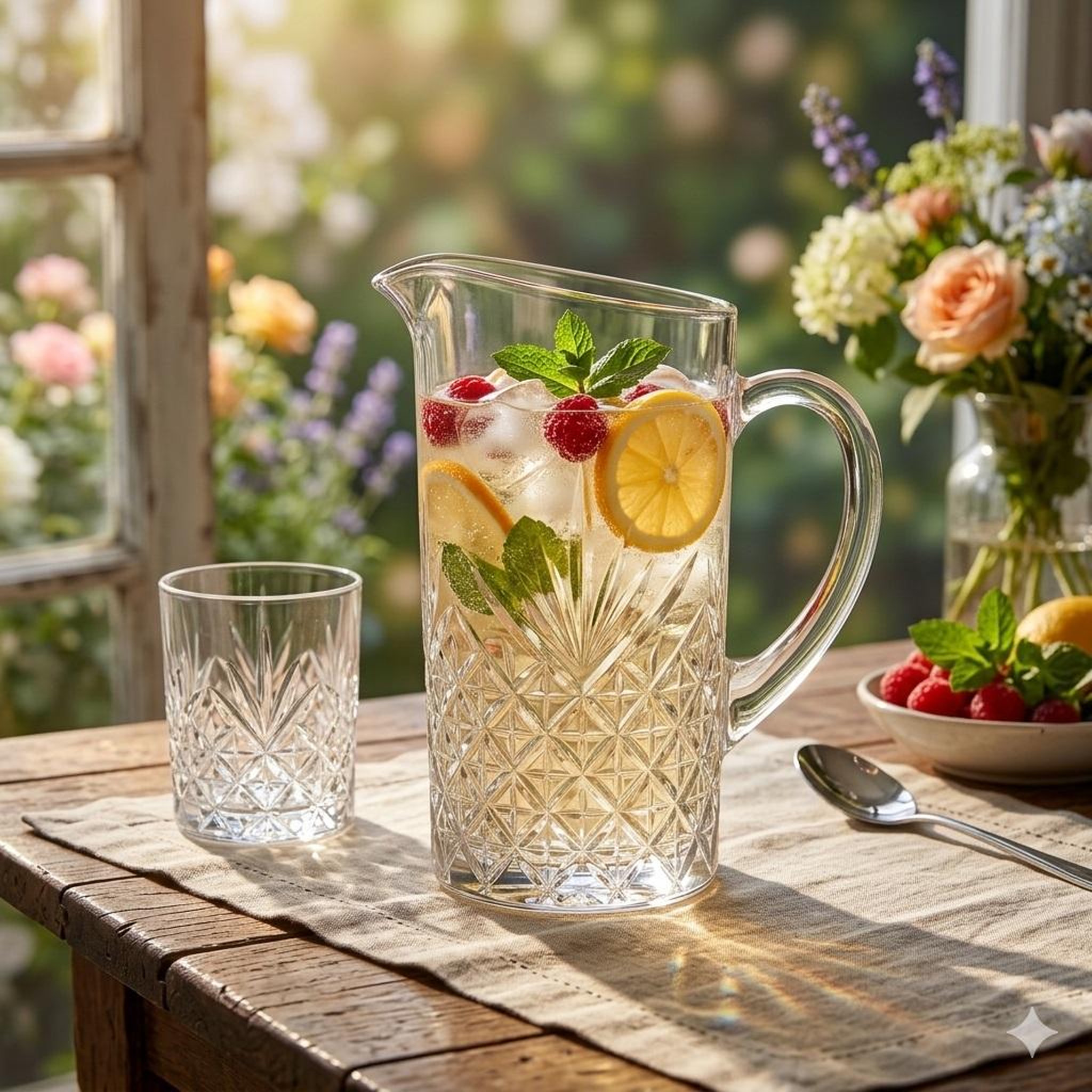 Voir la diapositive 2 : Eden Pichet en verre transparent 1.4l