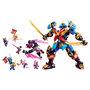 Voir la diapositive 3 : LEGO NINJAGO 71775 Le Robot Samouraï X de Nya, Jouet et Figurines de Mécha pour Enfants