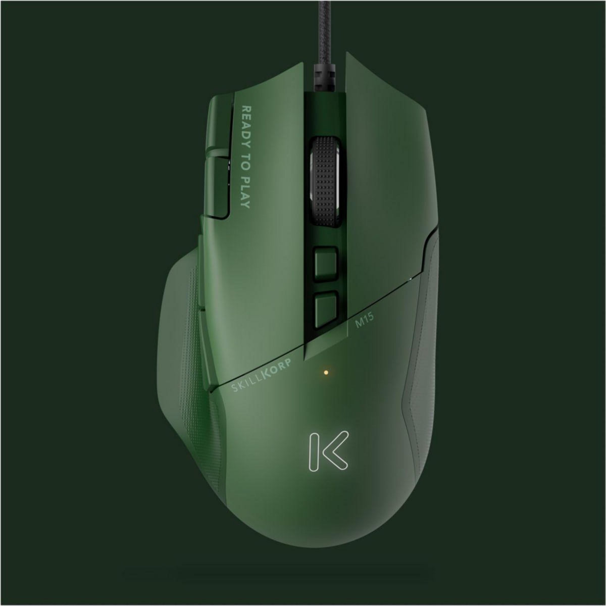 SKILLKORP Souris Gamer Filaire M15 VERTE V2 Progress