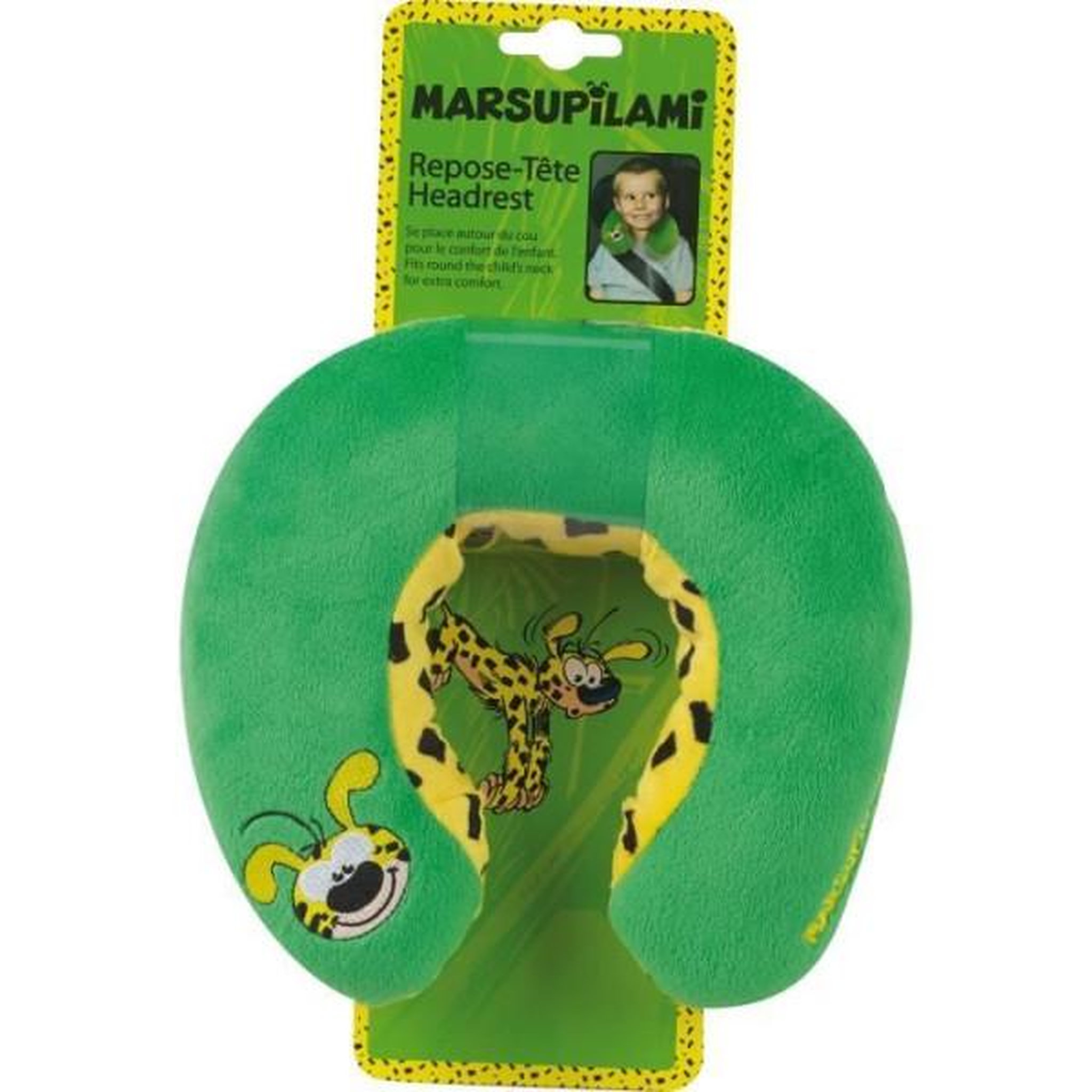 JEMINI Jemini marsupilami tour de cou en peluche +/- 19 cm pour enfant