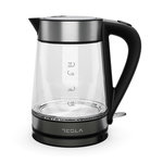 TESLA Bouilloire sans fil 1.70l 2200w verre/inox - KT300X