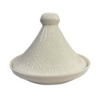 Paris Prix Plat à Tajine en Porcelaine  Clélia  25cm Blanc
