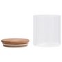 Voir la diapositive 4 : VIDAXL Pots de conservation en verre couvercle en bambou 6 pcs 600 ml