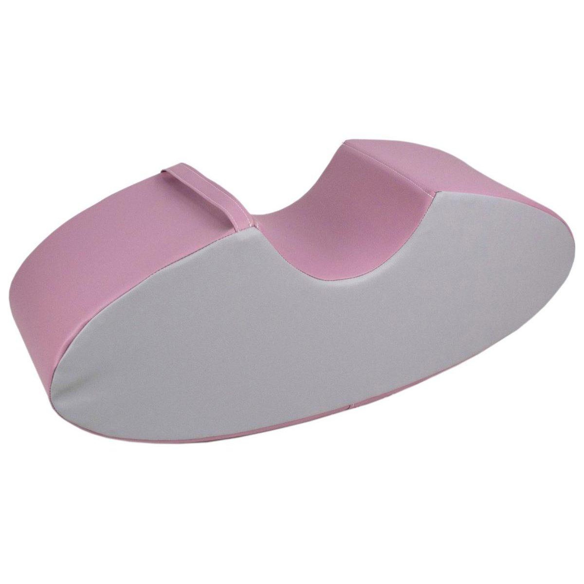 VELINDA Balancelle à bascule Bean Rocker — blanc, gris, violet