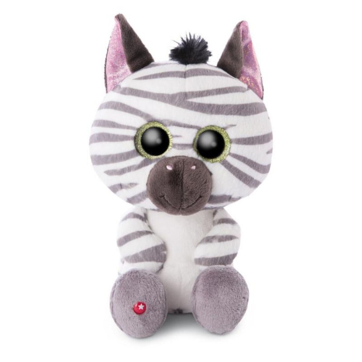 Nici Nici Glubschis Plush Soft Toy Zebra Mankalita, 25cm 1046951