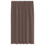 Voir la diapositive 4 : VIDAXL Rideaux en voile avec passants 2 pcs marron