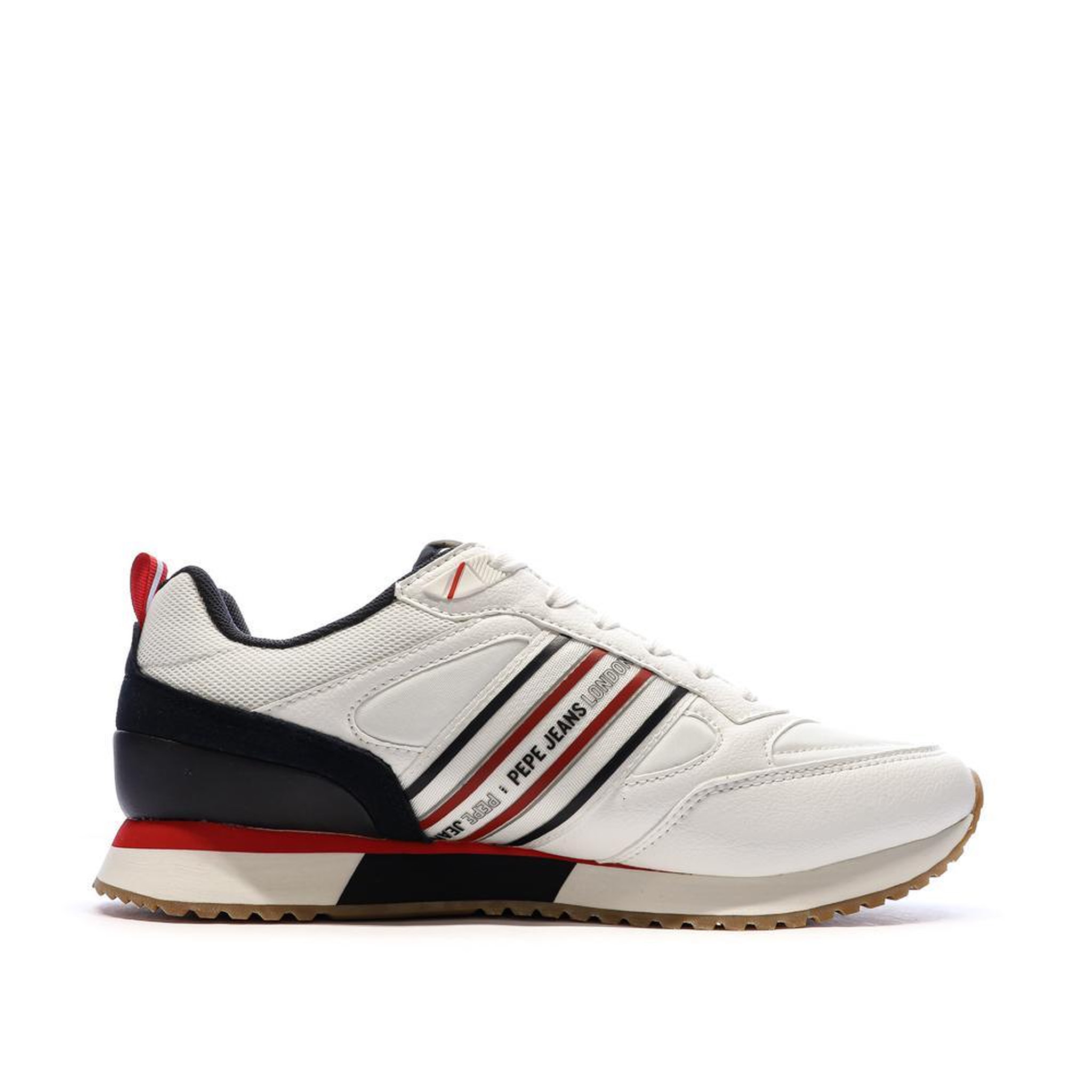 Voir la diapositive 2 : Pepe Jeans Baskets Blanches Pepe jeans Dublin Half