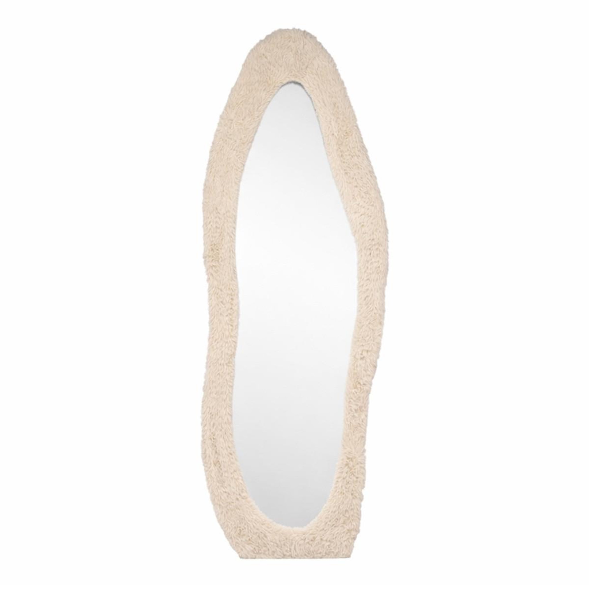 Paris Prix Miroir Imitation Fourrure  Mirza  193cm Beige