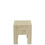 Voir la diapositive 3 : Paris Prix Tabouret en Bois  Will  40cm Blanc