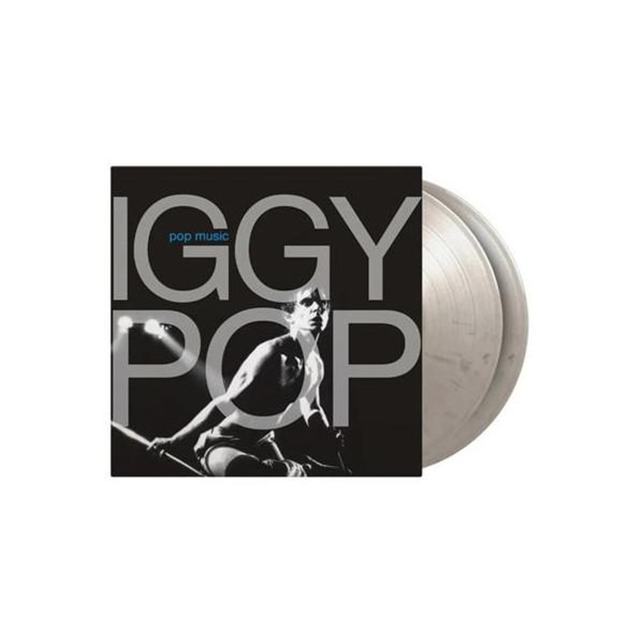 IGGY POP Pop Music Édition Limitée Vinyle Gris Cendré