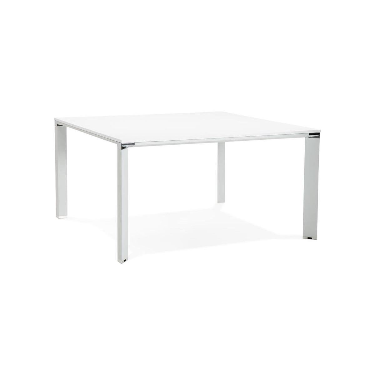 Paris Prix Bureau Design  Hide  140cm Blanc