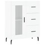 Voir la diapositive 2 : VIDAXL Buffet blanc 69,5x34x90 cm bois d'ingenierie