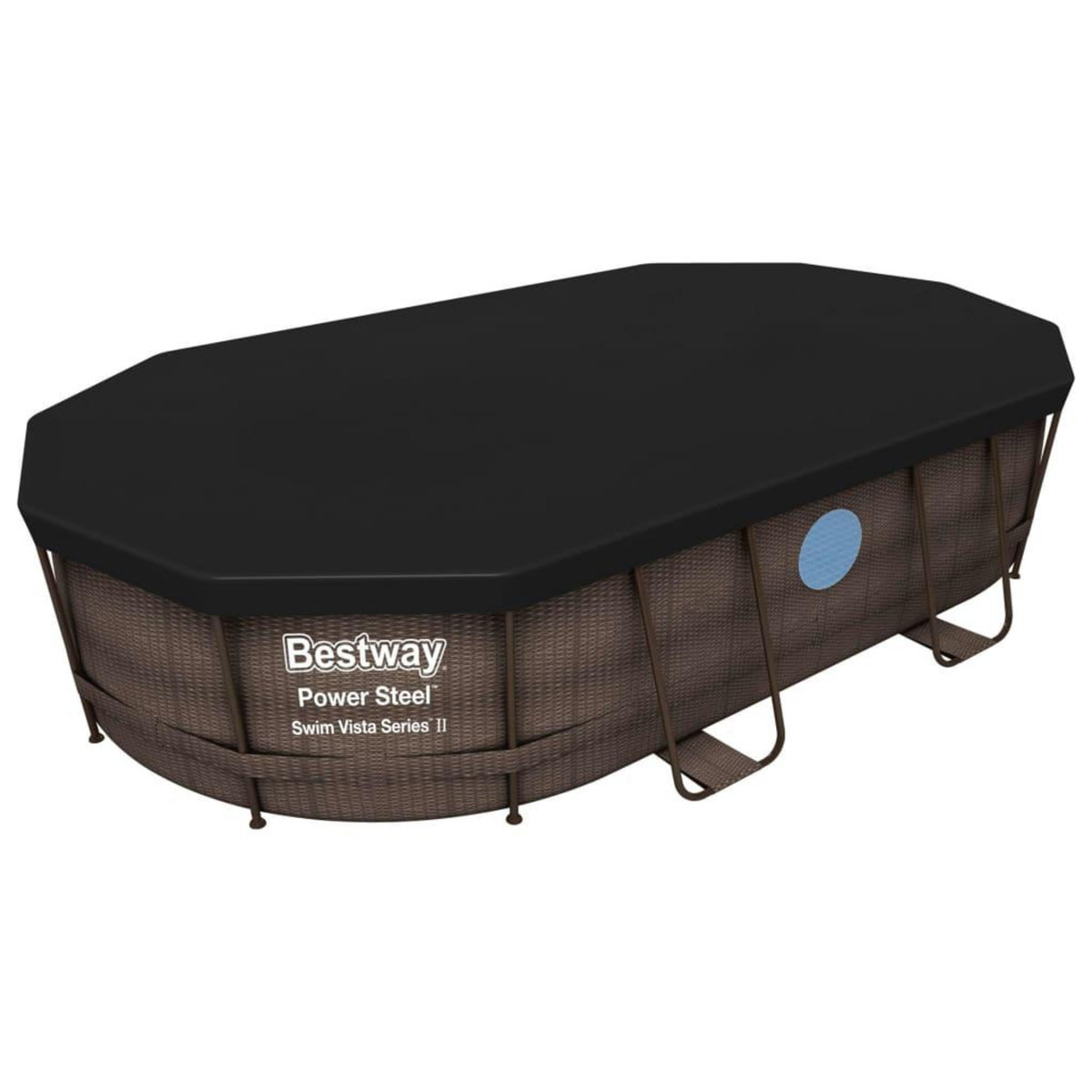 BESTWAY Bestway Ensemble de piscine Power Steel 488x305x107 cm