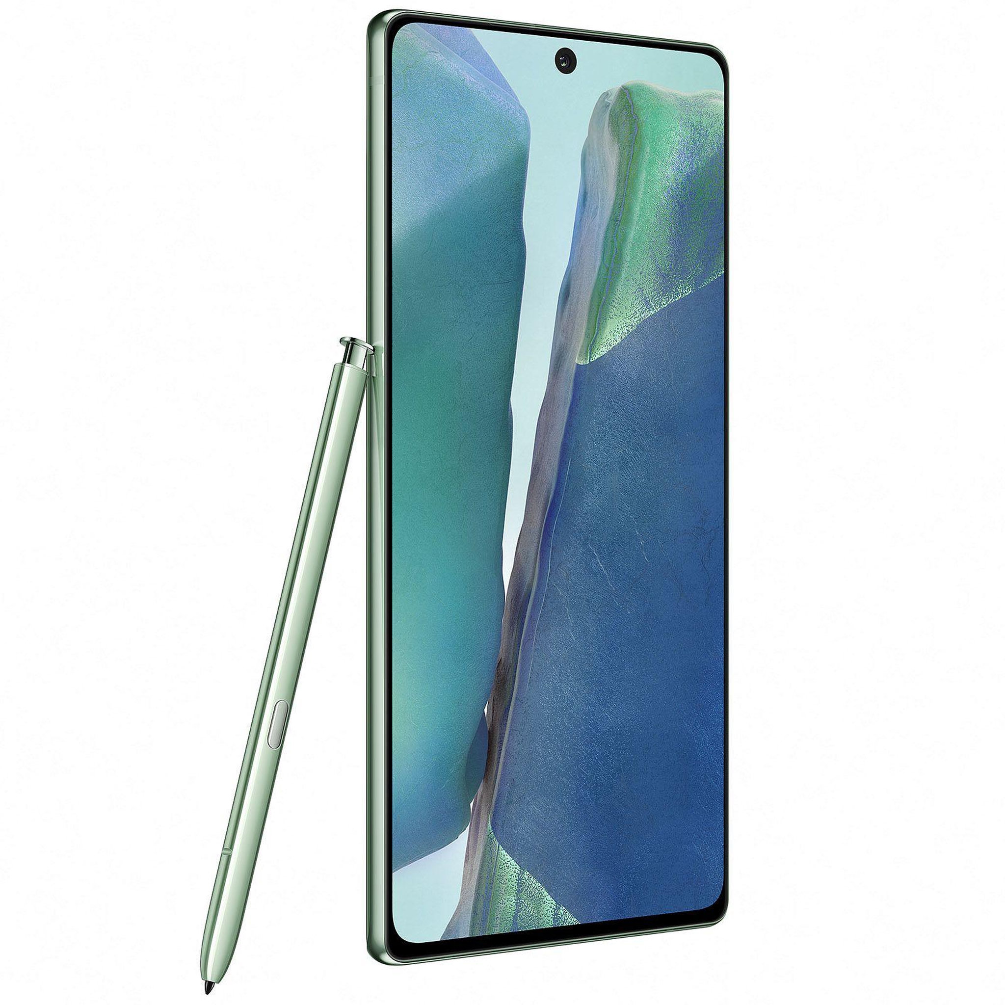 Voir la diapositive 2 : Samsung Galaxy Note 20 (Dual Sim) Reconditionné 256 Go - Grade C - Vert