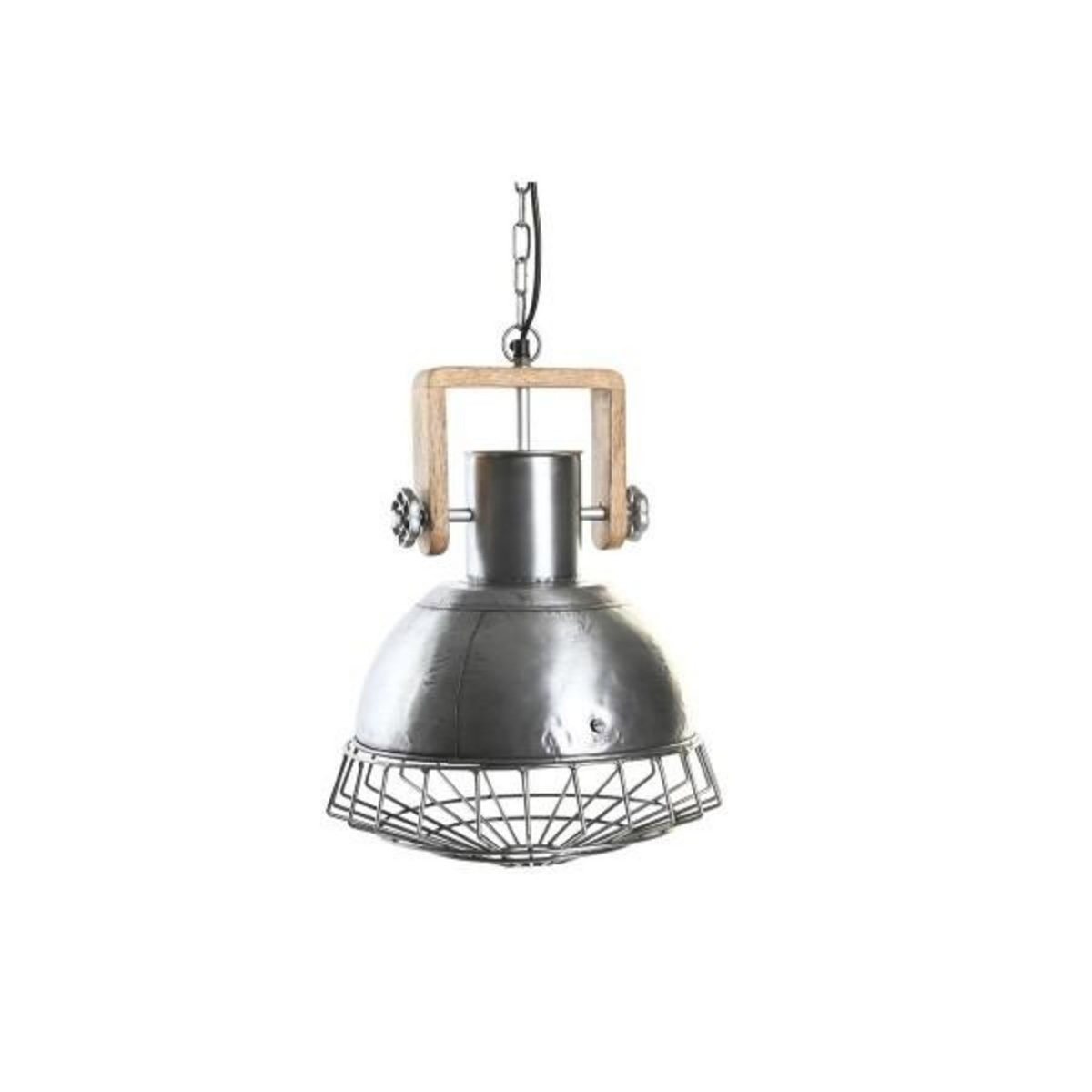 MARKET24 Suspension DKD Home Decor Argenté Marron Argent 50 W (31 x 31 x 44 cm)