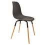 Voir la diapositive 2 : Paris Prix Lot de 4 Chaises Scandinaves  Phénix  81cm Noir
