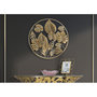 Voir la diapositive 5 : Paris Prix Décoration Murale Ronde en Métal  Jungle  80cm Or