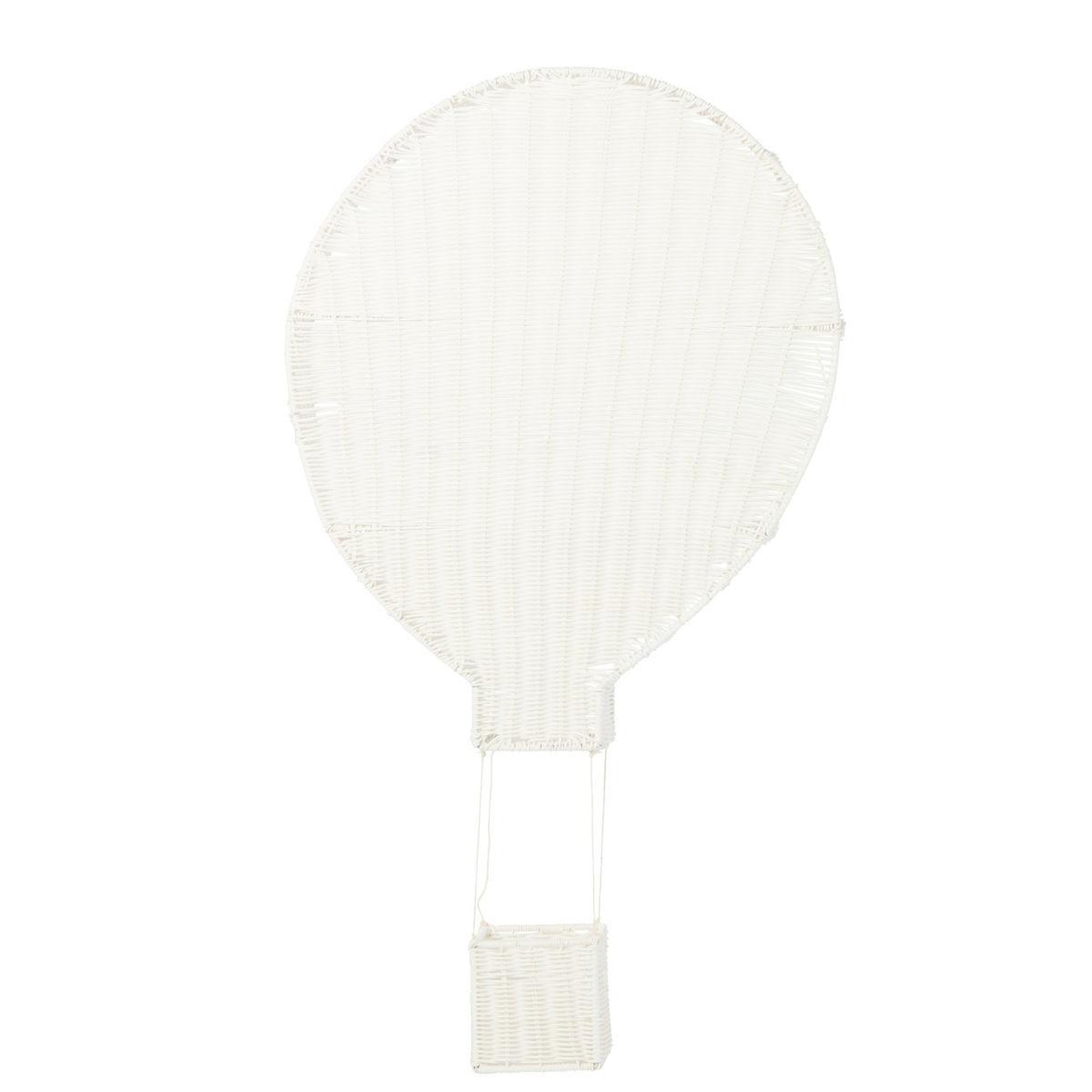 Voir la diapositive 4 : J-LINE Étagère murale montgolfière  porfirio  100cm blanc