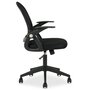 Voir la diapositive 3 : IDIMEX Chaise de bureau ergonomique EREN réglable en tissu mesh