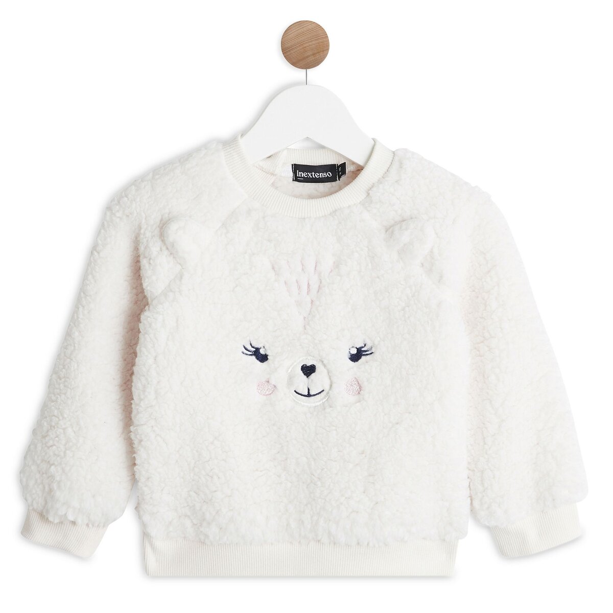 INEXTENSO Sweat sherpa bébé fille