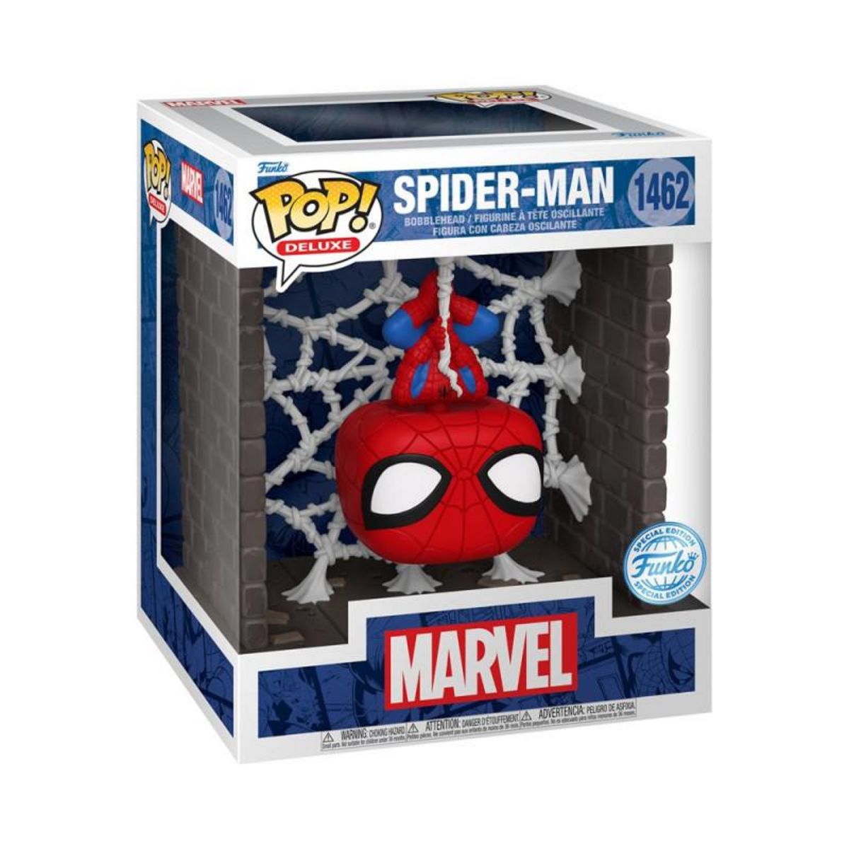 Funko Figurine Funko Pop Deluxe Marvel Spider Man Webbed