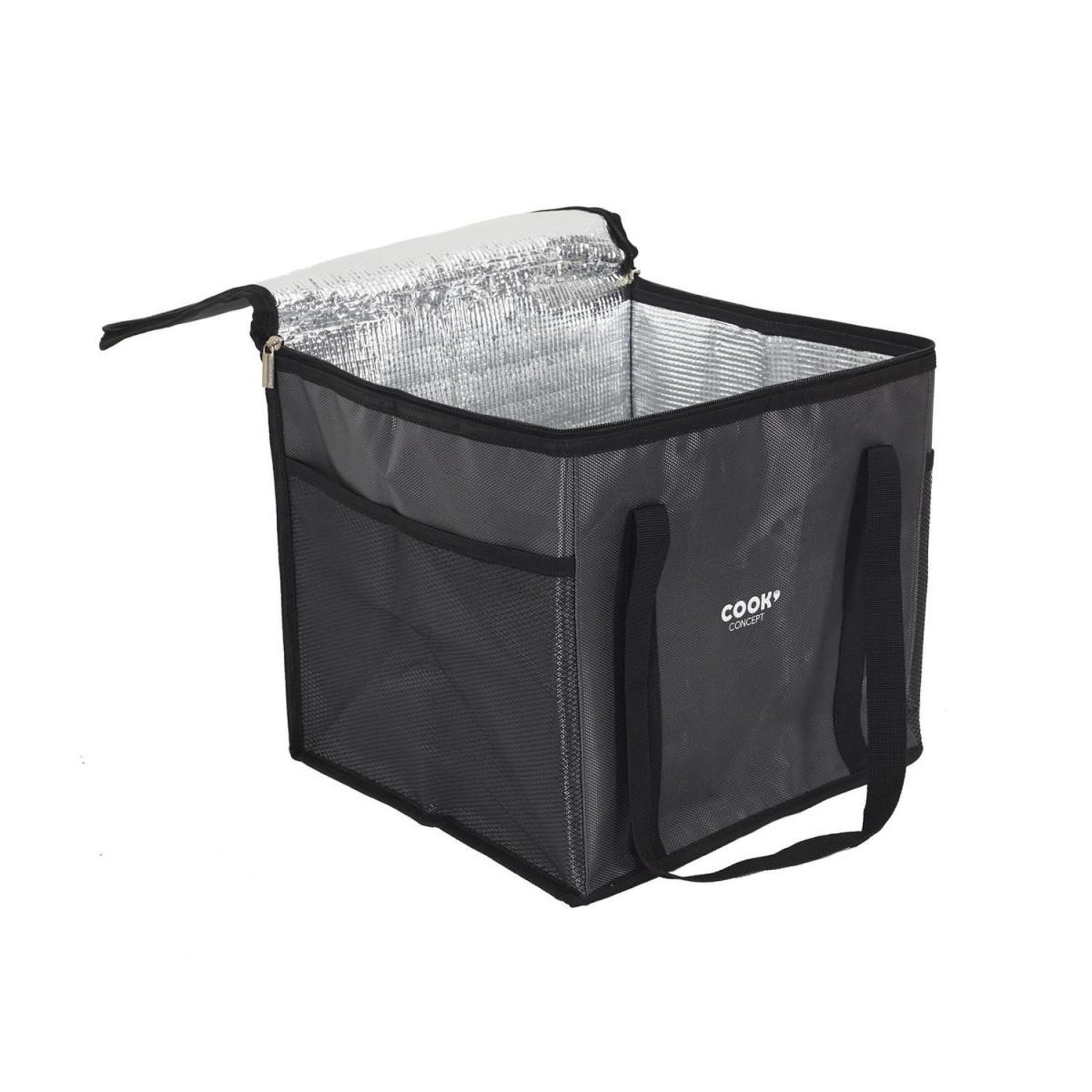 Voir la diapositive 3 : COOK CONCEPT Sac Fraîcheur XL  Conservation  30cm Gris