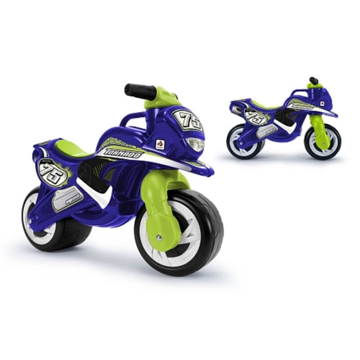 Porteur moto noire, jouets 1er age