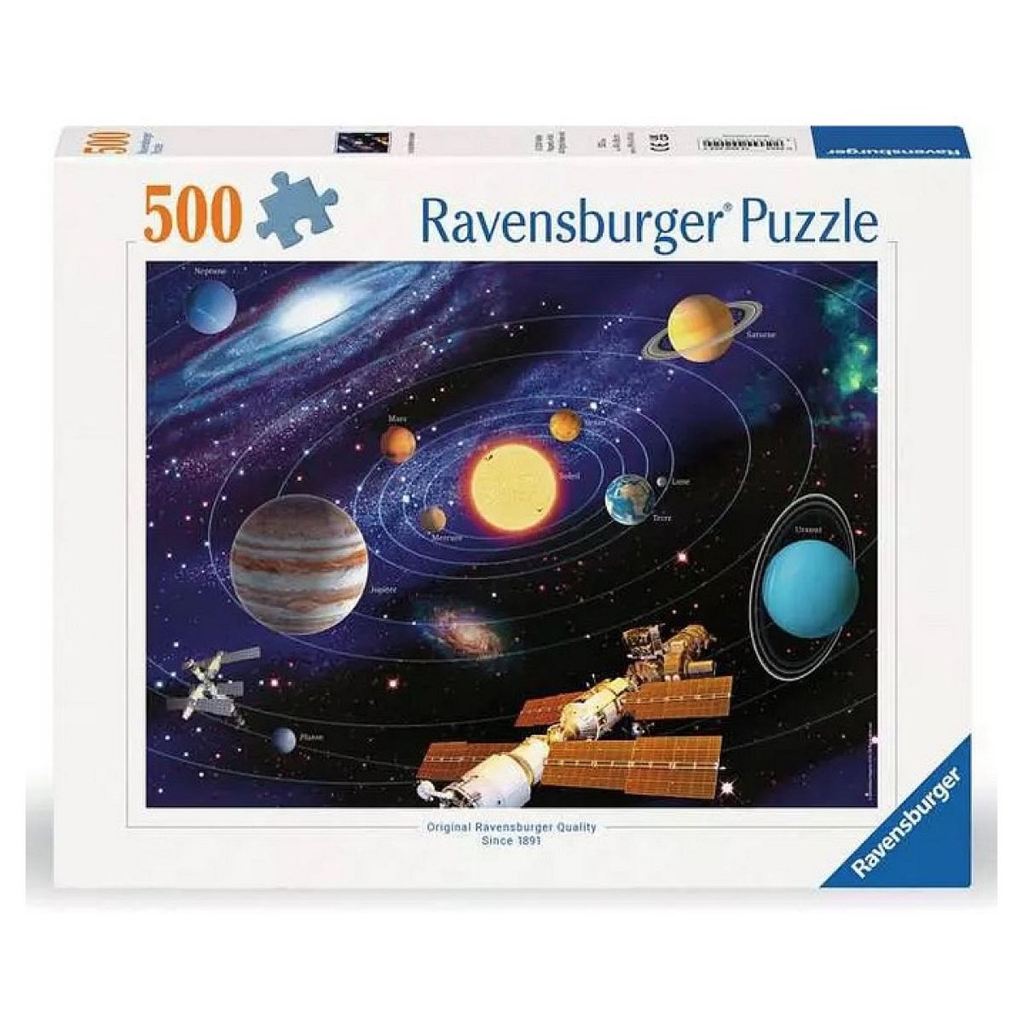 Nathan 500p puzzle Systeme solaire