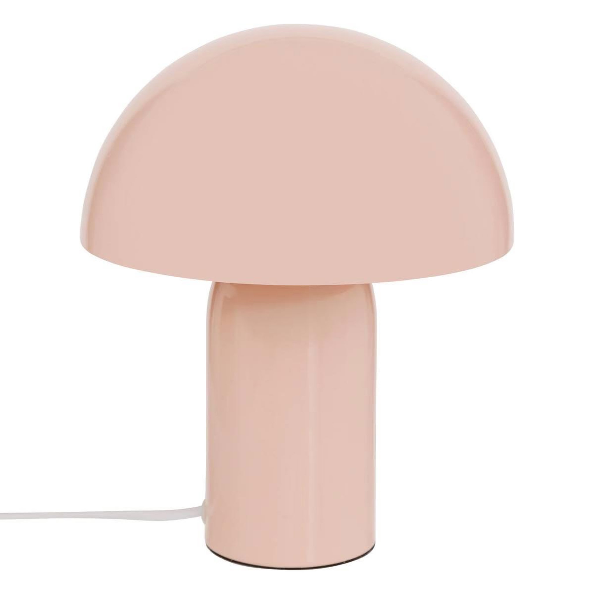 ATMOSPHERA Lampe à poser champignon  lito  24cm pêche