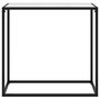 Voir la diapositive 2 : VIDAXL Table console Blanc 80x35x75 cm Verre trempe