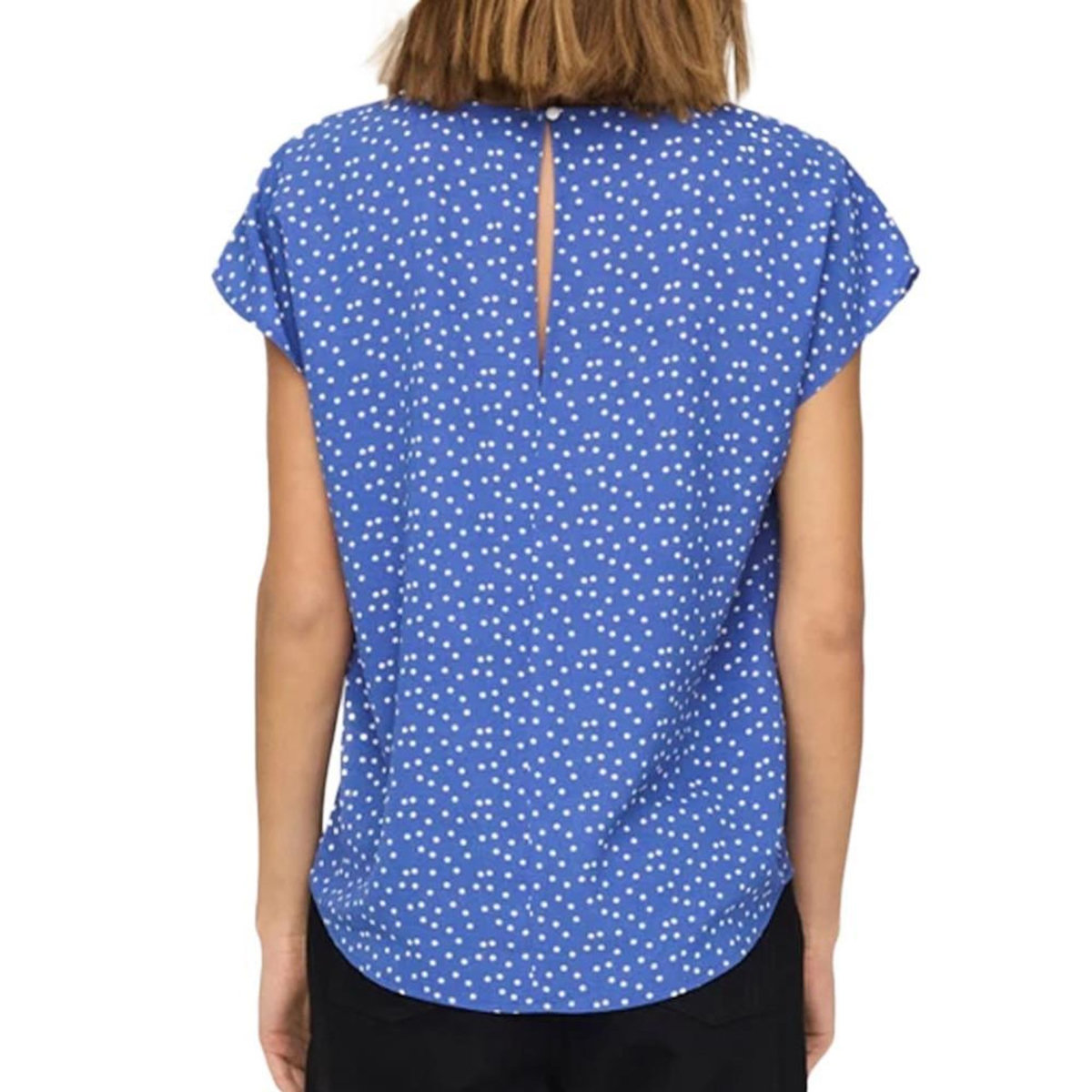 JACQUELINE DE YONG Blouse Bleu à pois Femme JDY Piper