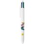 Voir la diapositive 2 : BIC Stylo-bille rétractable pointe moyenne 4 couleurs MARIO KART - Peach