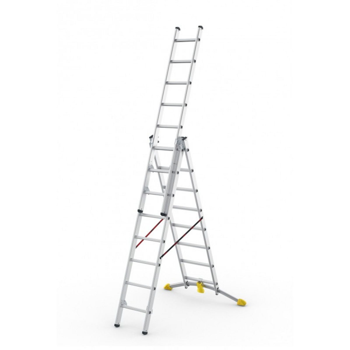 HAILO Echelle transformable à rattrapage de niveau HobbyLot - 3x8 échelons