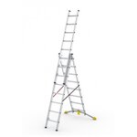 HAILO Echelle transformable à rattrapage de niveau HobbyLot - 3x8 échelons