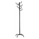 Paris Prix Porte-Manteaux 8 Crochets  Bazyk  180cm Noir