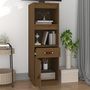 Voir la diapositive 3 : VIDAXL Buffet haut Marron miel 34x40x108,5 cm Bois massif de pin