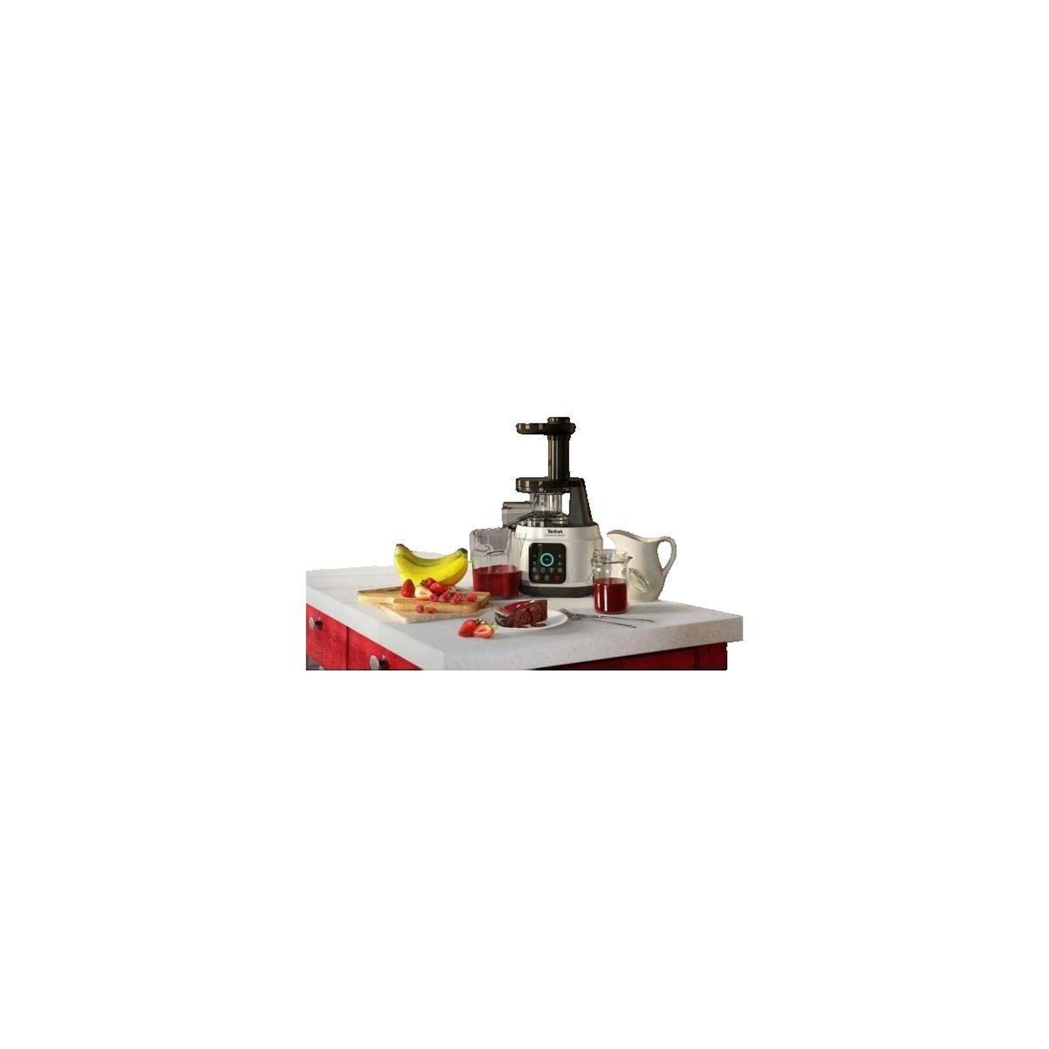 TEFAL Extracteur de jus Tefal ZC420E38 Noir et Argenté