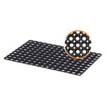 OUTIFRANCE Caillebotis caoutchouc 80x120 cm