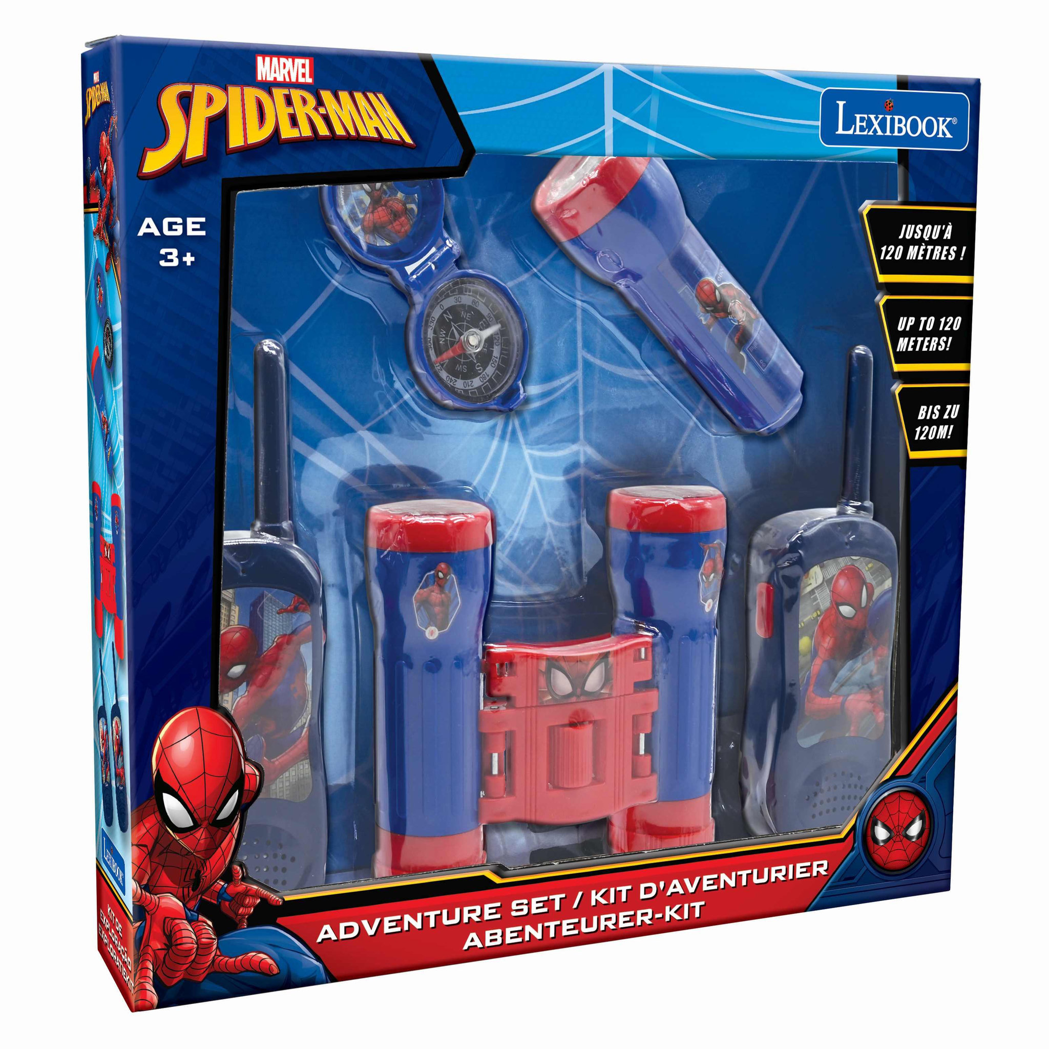 Voir la diapositive 6 : Lexibook Kit d'aventurier SpiderMan