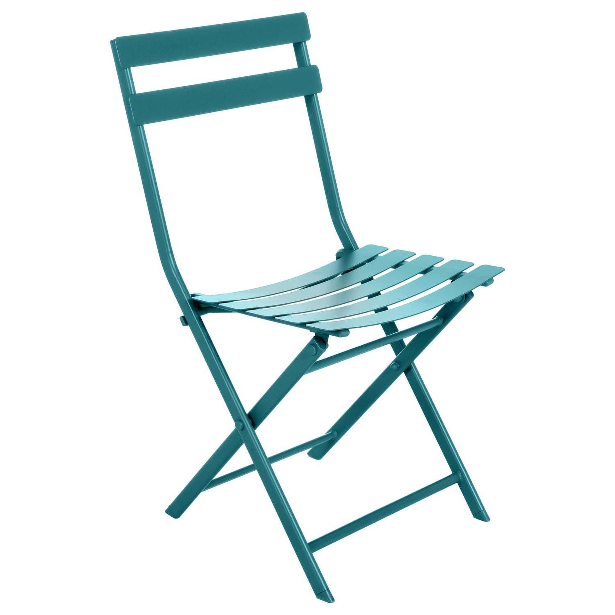 Voir la diapositive 1 : HESPERIDE Chaise de jardin pliable en métal Greensboro