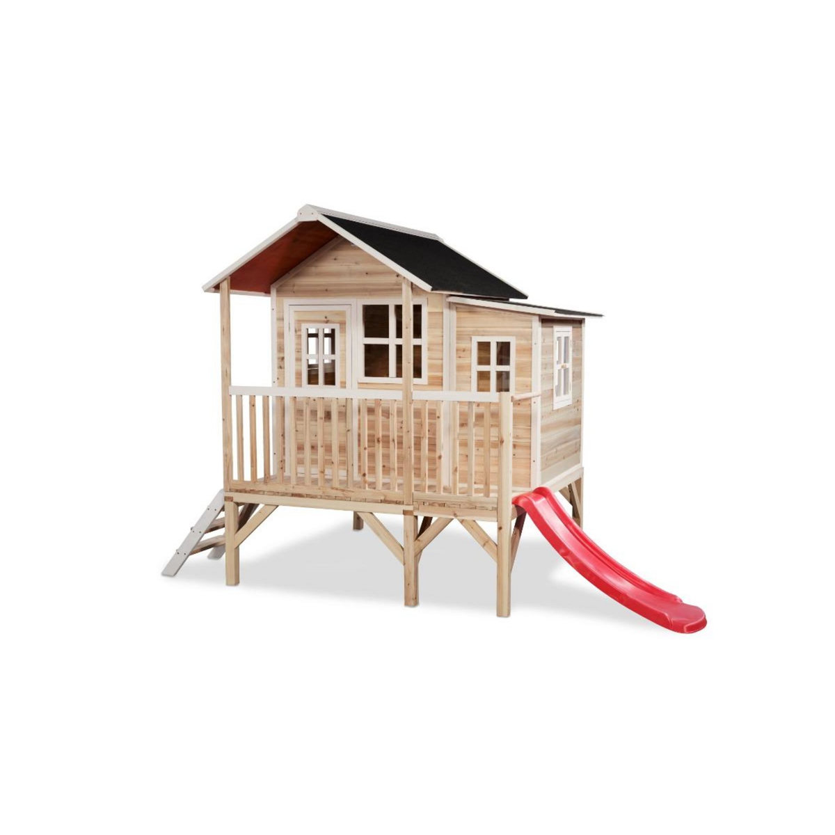 EXIT TOYS Maisonnette en bois pour enfants Loft 350 Naturel - Exit Toys
