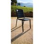 Voir la diapositive 6 : Givex Salon repas de jardin 6 personnes 160x90cm ZELIE