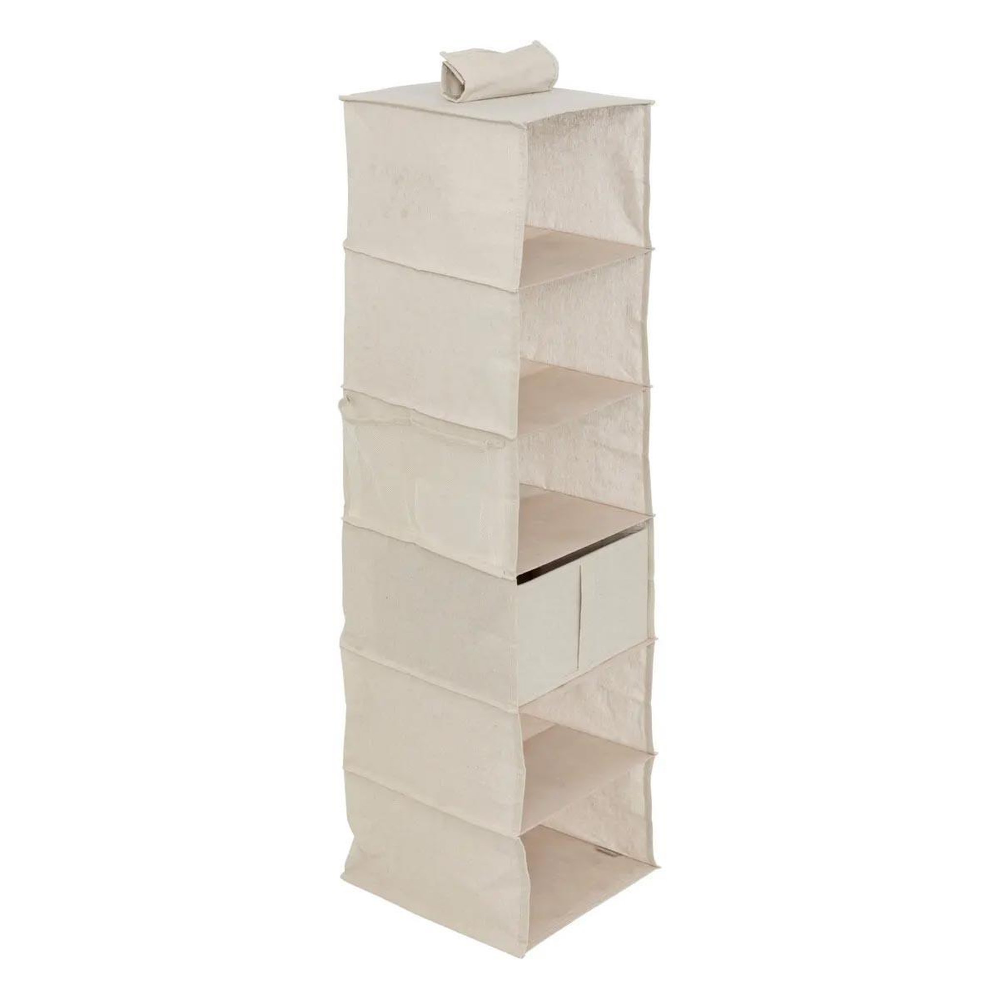 Voir la diapositive 1 : FIVE Colonne de Rangement à Suspendre  Dressy  127cm Beige