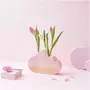 RICO DESIGN Vase en céramique nuage blanc 25 cm