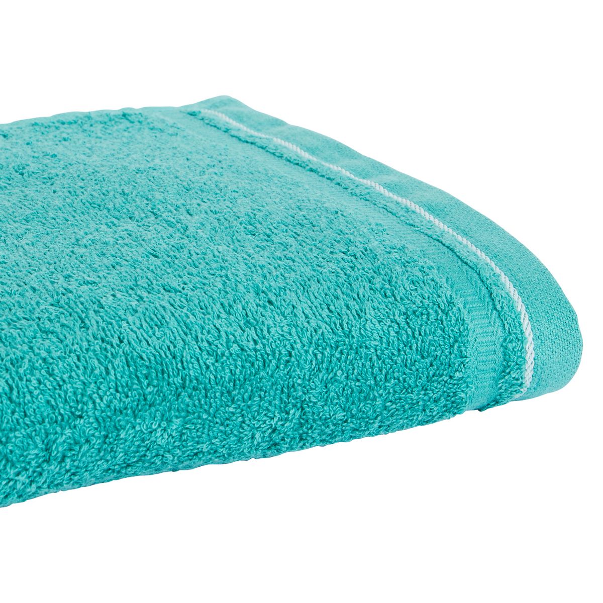 ACTUEL Serviette de toilette unie en coton  450 g/m²