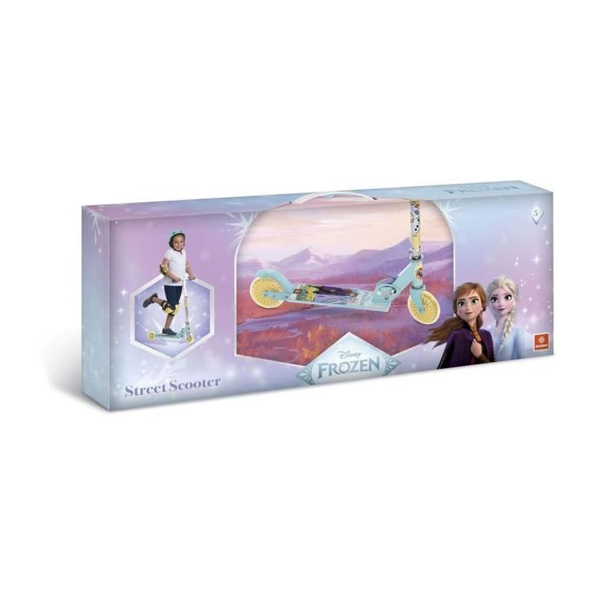 Voir la diapositive 4 : Mondo MONDO - Trottinette / Patinette 2 roues pliable - Disney - La Reine des Neiges